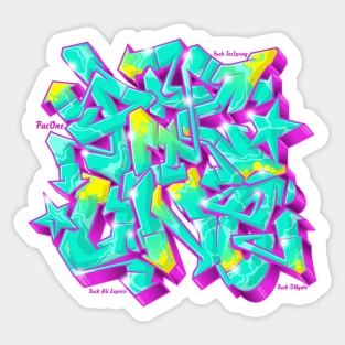 PacOne Sticker